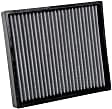 K&N Premium Cabin Air Filter - Lifetime, Washable - VF2061