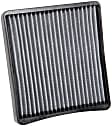 K&N Premium Cabin Air Filter - Lifetime, Washable - VF2065