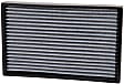 K&N Premium Cabin Air Filter - Lifetime, Washable - VF3000