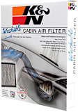K&N Premium Cabin Air Filter - Lifetime, Washable - VF3002