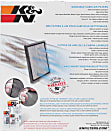 K&N Premium Cabin Air Filter - Lifetime, Washable - VF3017