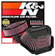 K&N Performance Air Filter - Premium Lifetime, Washable, Replacement Filter - YA-1015