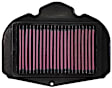 K&N Performance Air Filter - Premium Lifetime, Washable, Replacement Filter - YA-1210
