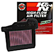 K&N Performance Air Filter - Premium Lifetime, Washable, Replacement Filter - YA-8514