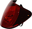 Passenger Side Tail Light, with Bulb, Halogen, Clear and Red Lens, 4 Cyl., 1.6L Engine