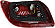 Passenger Side Tail Light, with Bulb, Halogen, Clear and Red Lens, 4 Cyl., 1.6L Engine