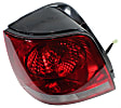 Driver Side Tail Light, with Bulb, Halogen, Clear and Red Lens