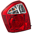 Driver Side Tail Light, with Bulb, Halogen, Clear and Red Lens, 4 Cyl., 2.0L Engine