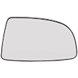 Passenger Side Mirror Glass, Non-Heated, No Blind Spot Feature