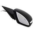 Passenger Side Mirror, Power Adjust, Heated, Manual Folding, Paintable, In-housing Signal Light, With Memory, No Puddle Light, No Auto-Dim, With Blind Spot Detection in Glass