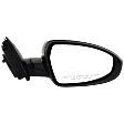 2019-2023 Kia Forte - Passenger Side Mirror, Power, Manual Folding, Non-Heated, Paintable, No Signal Light, No Memory, No Puddle Light, No Auto-Dimming, No Blind Spot Feature