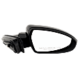 2019-2023 Kia Forte - Passenger Side Mirror, Power, Manual Folding, Non-Heated, Paintable, No Signal Light, No Memory, No Puddle Light, No Auto-Dimming, No Blind Spot Feature