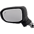 2020 Kia Telluride - Driver Side Mirror, Power Adjust, Heated, Paintable, Manual Folding, In-housing Signal Light, With Blind Spot Detection in Glass, No Memory, No Puddle Light, No Auto-Dimming