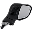 Passenger Side Mirror, Power Adjust, Manual Folding, Heated, Paintable, In-housing Signal Light, No Memory, No Puddle Light, No Auto-Dimming, With Blind Spot Detection in Glass