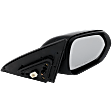 Passenger Side Mirror, Power Adjust, Manual Folding, Non-Heated, Paintable, No Signal Light, No Memory, No Puddle Light, No Auto-Dimming, No Blind Spot Feature