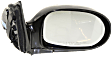 Passenger Side Mirror, Power Adjust, Heated, Manual Folding, Paintable, No Signal Light, No Memory, No Puddle Light, No Auto-Dim, No Blind Spot Feature
