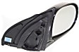 Passenger Side Mirror, Power Adjust, Heated, Manual Folding, Paintable, No Signal Light, No Memory, No Puddle Light, No Auto-Dim, No Blind Spot Feature