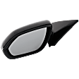 Passenger Side Mirror, Power Adjust, Manual Folding, Heated, Paintable, In-housing Signal Light, No Memory, No Puddle Light, No Auto-Dimming, No Blind Spot Feature