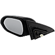 Passenger Side Mirror, Power Adjust, Manual Folding, Heated, Paintable, In-housing Signal Light, No Memory, No Puddle Light, No Auto-Dimming, No Blind Spot Feature