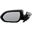 Passenger Side Mirror, Power Adjust, Manual Folding, Heated, Paintable, In-housing Signal Light, No Memory, No Puddle Light, No Auto-Dimming, No Blind Spot Feature