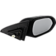 Passenger Side Mirror, Power Adjust, Heated, Manual Folding, Paintable, In-housing Signal Light, No Memory, No Puddle Light, No Auto-Dim, No Blind Spot Feature