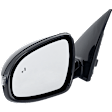2020-2022 Kia Sportage - Driver Side Mirror, Power Adjust, Heated, Power Folding, Paintable, In-housing Signal Light, No Memory, No Puddle Light, No Auto-Dimming, With Blind Spot Detection in Glass