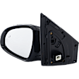 2020-2022 Kia Sportage - Driver Side Mirror, Power Adjust, Heated, Power Folding, Paintable, In-housing Signal Light, No Memory, No Puddle Light, No Auto-Dimming, With Blind Spot Detection in Glass