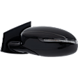 2020-2022 Kia Sportage - Driver Side Mirror, Power Adjust, Heated, Power Folding, Paintable, In-housing Signal Light, No Memory, No Puddle Light, No Auto-Dimming, With Blind Spot Detection in Glass