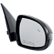 2020-2022 Kia Sportage - Passenger Side Mirror, Power Adjust, Heated, Power Folding, Paintable, In-housing Signal Light, No Memory, No Puddle Light, No Auto-Dimming, With Blind Spot Detection in Glass