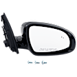 2020-2022 Kia Sportage - Passenger Side Mirror, Power Adjust, Heated, Power Folding, Paintable, In-housing Signal Light, No Memory, No Puddle Light, No Auto-Dimming, With Blind Spot Detection in Glass
