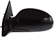 2004-2009 Kia Spectra - Driver Side Mirror, Power Adjust, Heated, Manual Folding, Paintable, No Signal Light, No Memory, No Puddle Light, No Auto-Dim, No Blind Spot Feature