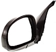 Driver Side Mirror, Power Adjust, Manual Folding, Non-Heated, Paintable, No Signal Light, Memory, Puddle Light, Auto-Dim, and Blind Spot Feature, Old Body Style, Production Date Up To June 2006