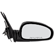 Passenger Side Mirror, Power Adjust, Manual Folding, Non-Heated, Paintable, No Signal Light, Memory, Puddle Light, Auto-Dim, and Blind Spot Feature, Old Body Style, Production Date Up To June 2006