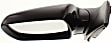 Driver Side Mirror, Power Adjust, Non-Heated, Manual Folding, Paintable, No Signal Light, No Memory, No Puddle Light, No Auto-Dim, No Blind Spot Feature