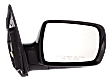 Passenger Side Mirror, Power Adjust, Non-Heated, Manual Folding, Paintable, No Signal Light, No Memory, No Puddle Light, No Auto-Dim, No Blind Spot Feature