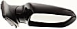 Passenger Side Mirror, Power Adjust, Non-Heated, Manual Folding, Paintable, No Signal Light, No Memory, No Puddle Light, No Auto-Dim, No Blind Spot Feature