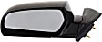 Driver Side Mirror, Power Adjust, Manual Folding, Heated, Paintable, No Signal Light, No Memory, No Puddle Light, No Auto-Dimming, No Blind Spot Feature