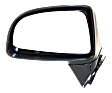 Driver Side Mirror, Power Adjust, Non-Heated, Manual Folding, Paintable, No Signal Light, No Memory, No Puddle Light, No Auto-Dim, No Blind Spot Feature