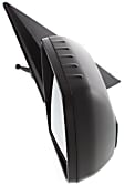 Passenger Side Mirror, Manual Adjust, Manual Folding, Non-Heated, Textured Black, No Signal Light, No Memory, No Puddle Light, No Auto-Dimming, No Blind Spot Feature