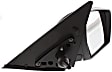 Passenger Side Mirror, Manual Adjust, Manual Folding, Non-Heated, Textured Black, No Signal Light, No Memory, No Puddle Light, No Auto-Dimming, No Blind Spot Feature