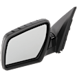 Driver Side Mirror, Power Adjust, Manual Folding, Non-Heated, Paintable, No Signal Light, No Memory, No Puddle Light, No Auto-Dimming, No Blind Spot Feature