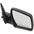 Passenger Side Mirror, Power Adjust, Manual Folding, Non-Heated, Paintable, No Signal Light, No Memory, No Puddle Light, No Auto-Dimming, No Blind Spot Feature