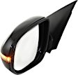 Driver Side Mirror, Power, Manual Folding, Heated, Paintable, In-housing Signal Light, No Memory, No Puddle Light, No Auto-Dimming, No Blind Spot Feature