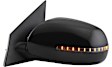 Driver Side Mirror, Power, Manual Folding, Heated, Paintable, In-housing Signal Light, No Memory, No Puddle Light, No Auto-Dimming, No Blind Spot Feature