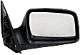 Passenger Side Mirror, Power Adjust, Heated, Manual Folding, Paintable, No Signal Light, No Memory, No Puddle Light, No Auto-Dim, No Blind Spot Feature