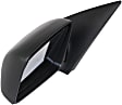 Driver Side Mirror, Power Adjust, Non-Heated, Manual Folding, Textured Black, No Signal Light, No Memory, No Puddle Light, No Auto-Dim, No Blind Spot Feature
