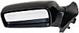 Driver Side Mirror, Power Adjust, Non-Heated, Manual Folding, Textured Black, No Signal Light, No Memory, No Puddle Light, No Auto-Dim, No Blind Spot Feature