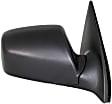 Passenger Side Mirror, Power Adjust, Non-Heated, Manual Folding, Textured Black, No Signal Light, No Memory, No Puddle Light, No Auto-Dim, No Blind Spot Feature