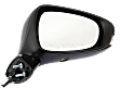 2015 Lexus CT200h - Passenger Side Mirror, For Models Without F Sport Package, Power Adjust, Heated, Paintable, Manual Folding, In-housing Signal Light, No Blind Spot Feature, No Memory, With Puddle Light, No Auto-Dimming