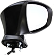 2015 Lexus CT200h - Passenger Side Mirror, For Models Without F Sport Package, Power Adjust, Heated, Paintable, Manual Folding, In-housing Signal Light, No Blind Spot Feature, No Memory, With Puddle Light, No Auto-Dimming
